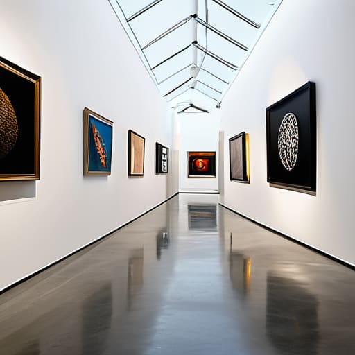 Visual Flow in Galleries Controlling the Collectors Path