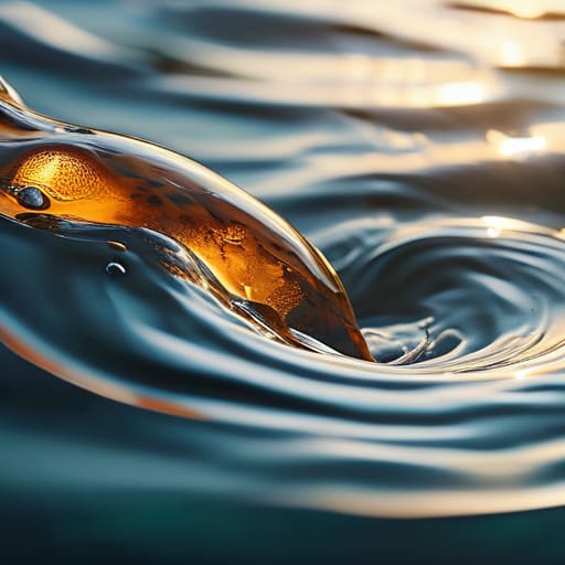Painting water light and Beyond the Surface.