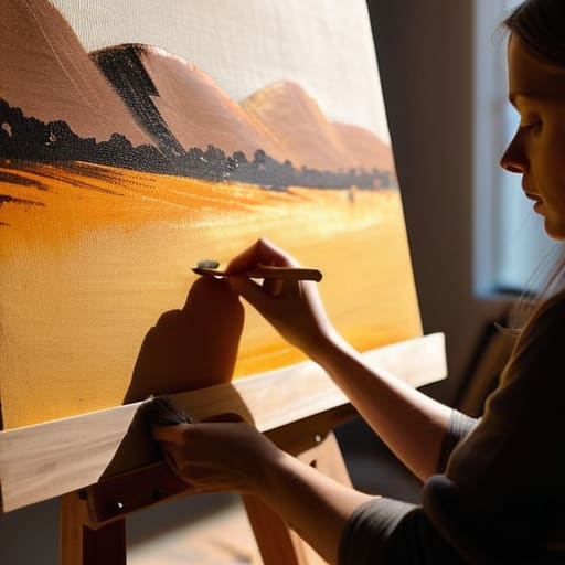 The Final Translation: painting from photographs.