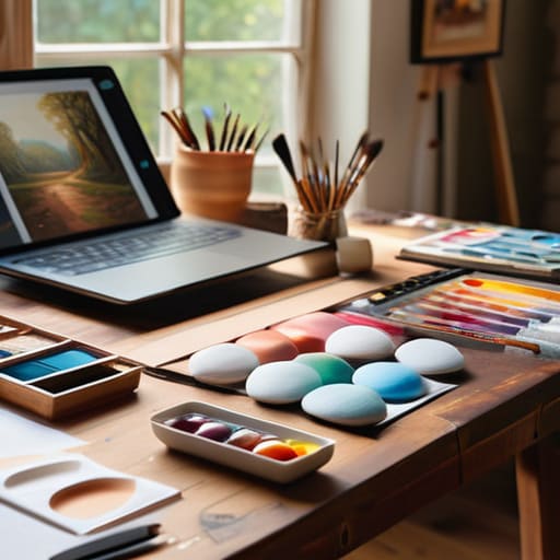 Complete guide to selling art online book.