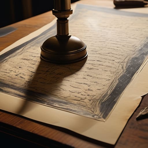 Learning how forgeries are detected via paperwork.