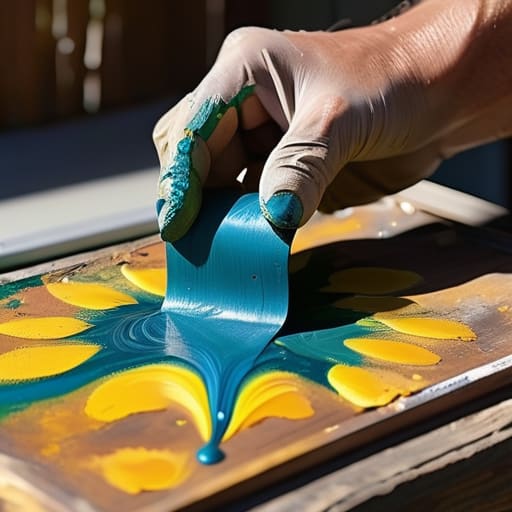How impressionism changed practice with paint tubes.