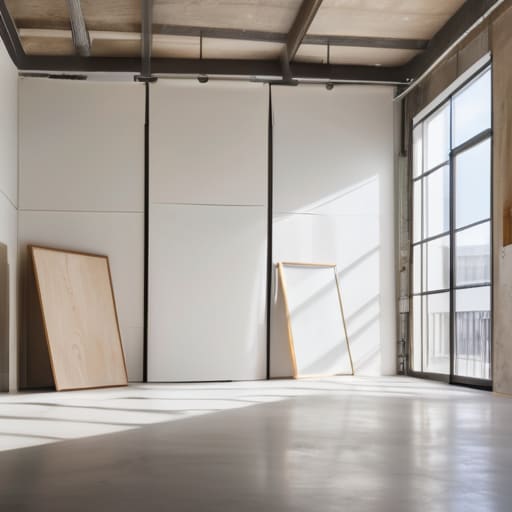 How pop up exhibitions are organised.