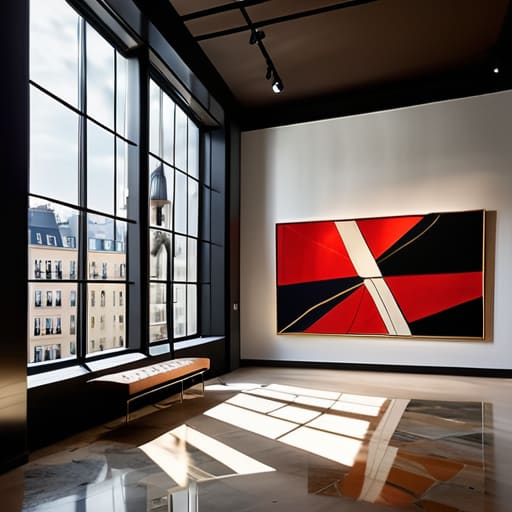 Modern art collections in European cities.