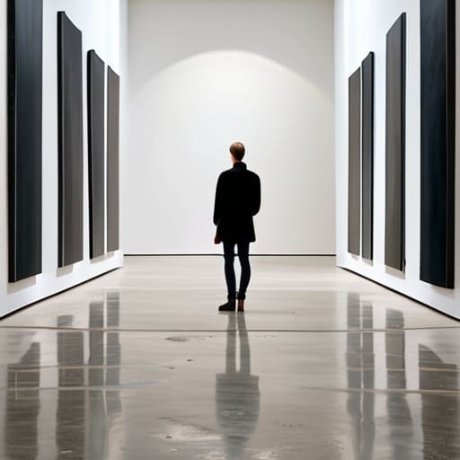 Tips for visiting modern art museums alone.