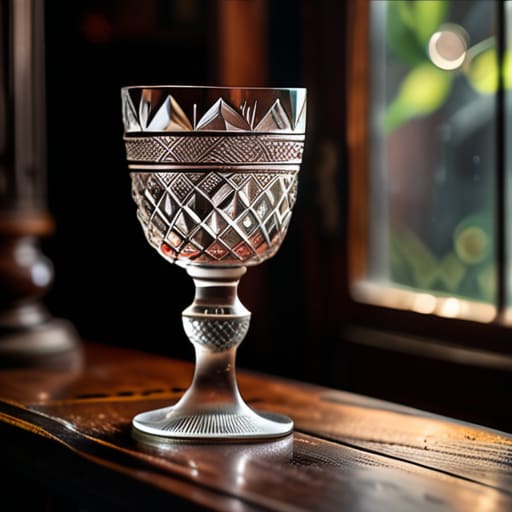 Finding quality pieces of antique glassware.